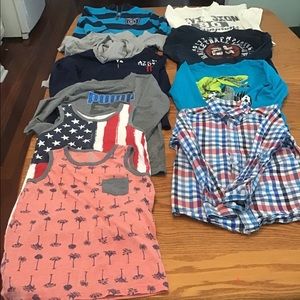 Boys shirt lot size 7/8.